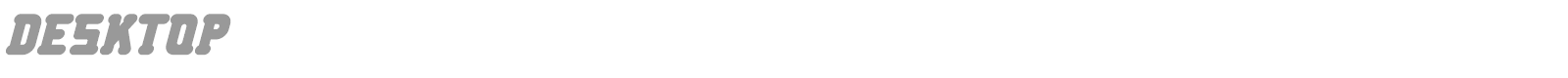 Desktop font preview